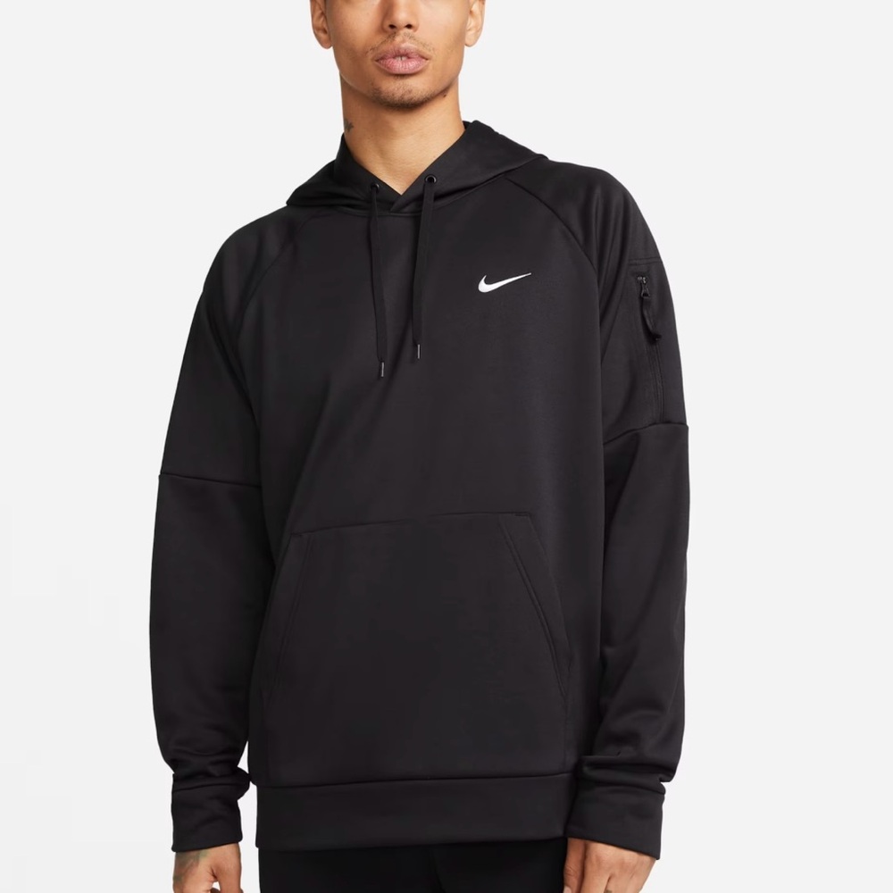 Nike Therma-FIT Hoodie Men's  Pullover Training Tan Sweatshirt Size M